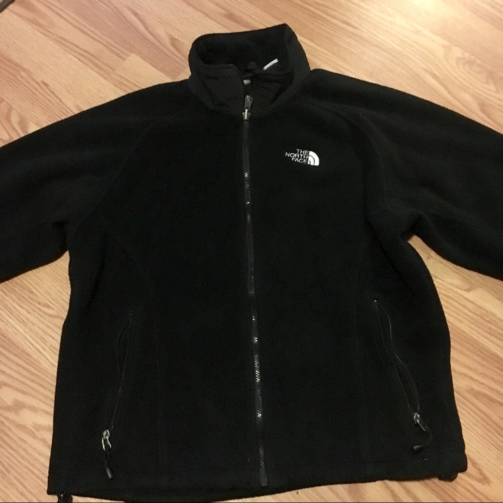 The North Face Zip-Up Fleece Black Jacket